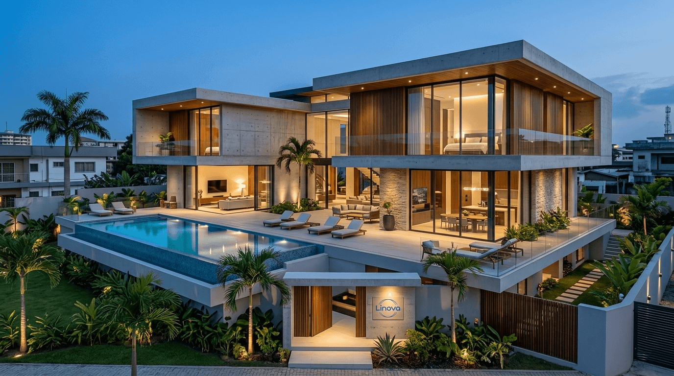 Duplex R+1 Mme Matsioe - Douala