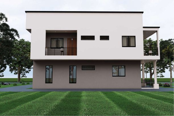 Vue de face — Angle LINOVA Yaoundé